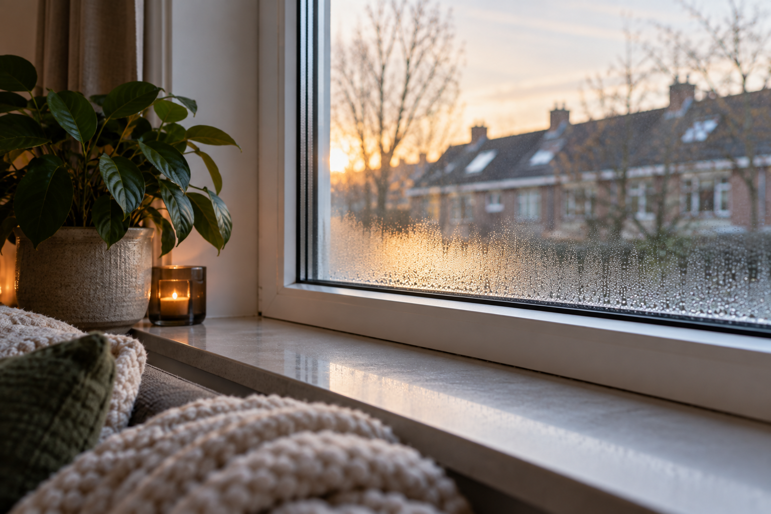 Warmteverlies dubbel glas